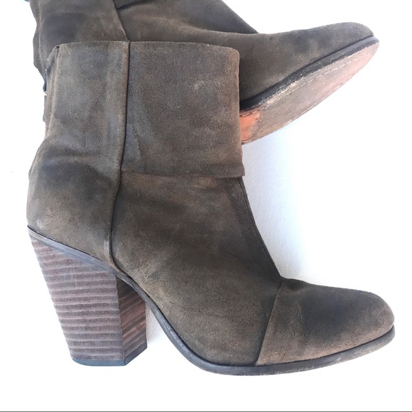Rag & bone Newbury ankle boots 38 7.5 8 brown - Picture 6 of 8